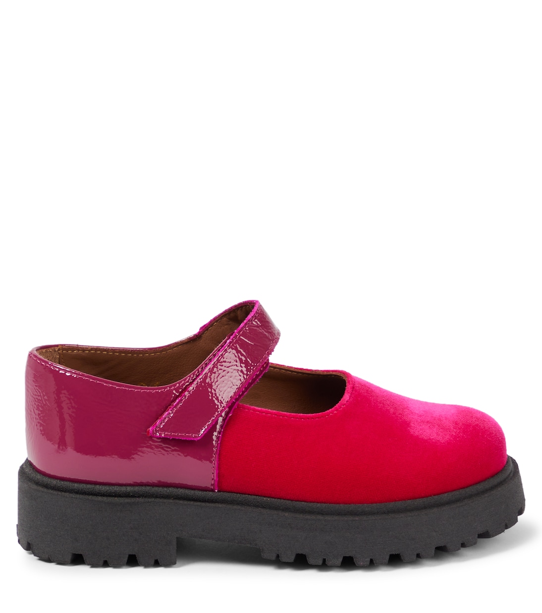 Ballerine Mary Jane in velluto con pelle | PèPè