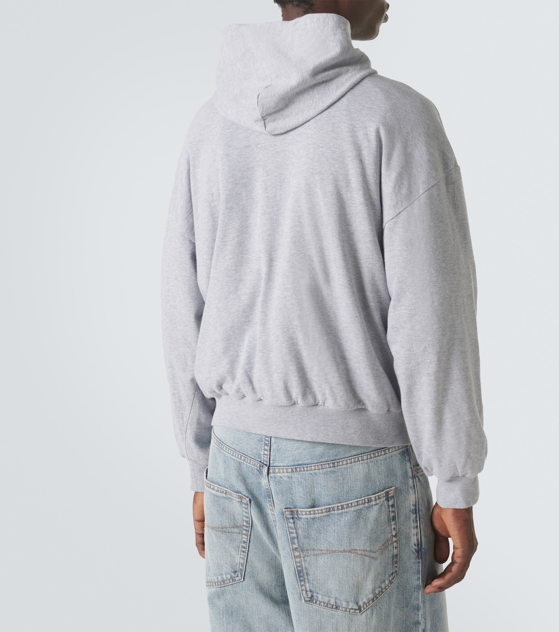 Sudadera con capucha de jersey de algodón | Balenciaga