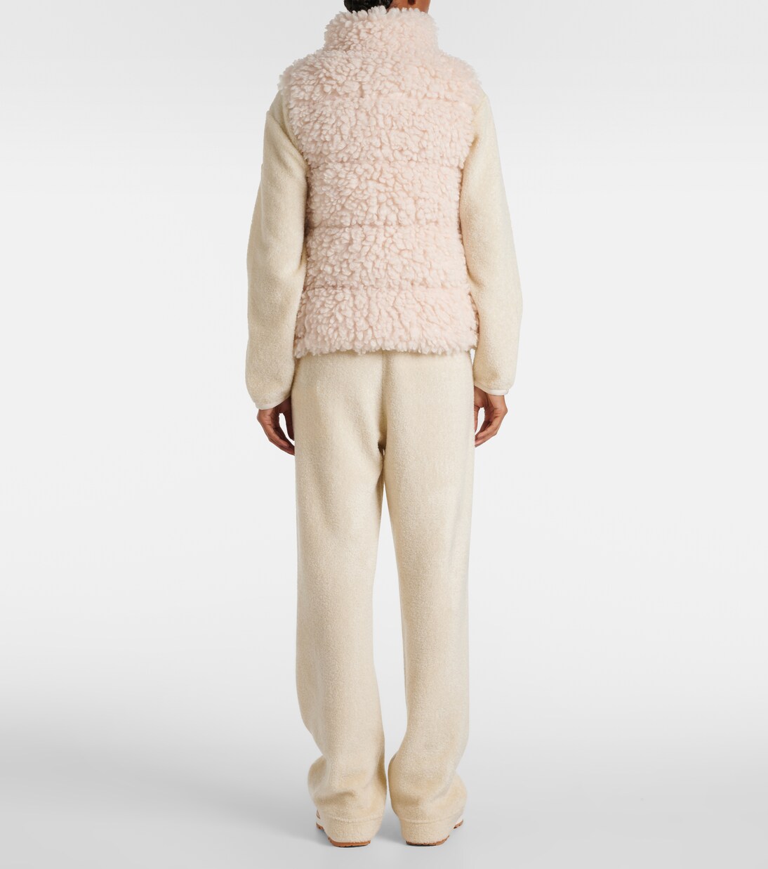 Daunenweste Wourl aus Faux Shearling | Moncler