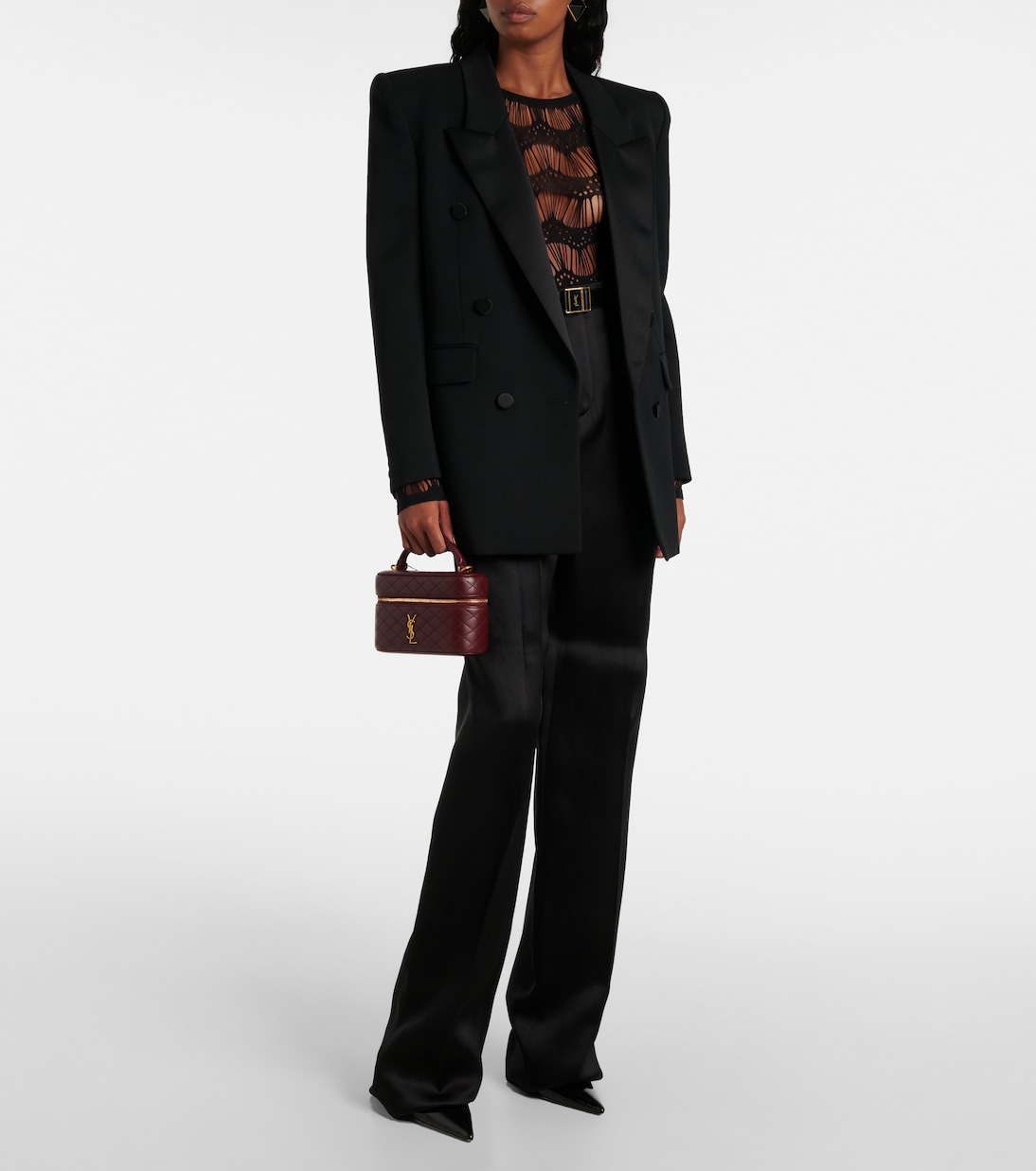 Schultertasche Gaby aus Lackleder | Saint Laurent