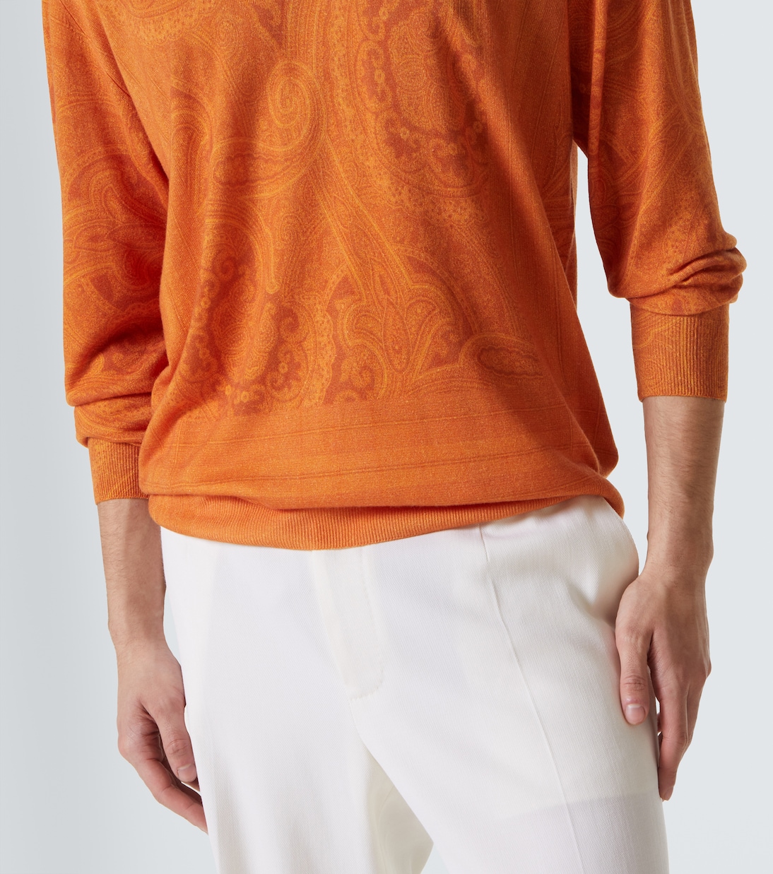 Pullover in seta e cashmere | Etro