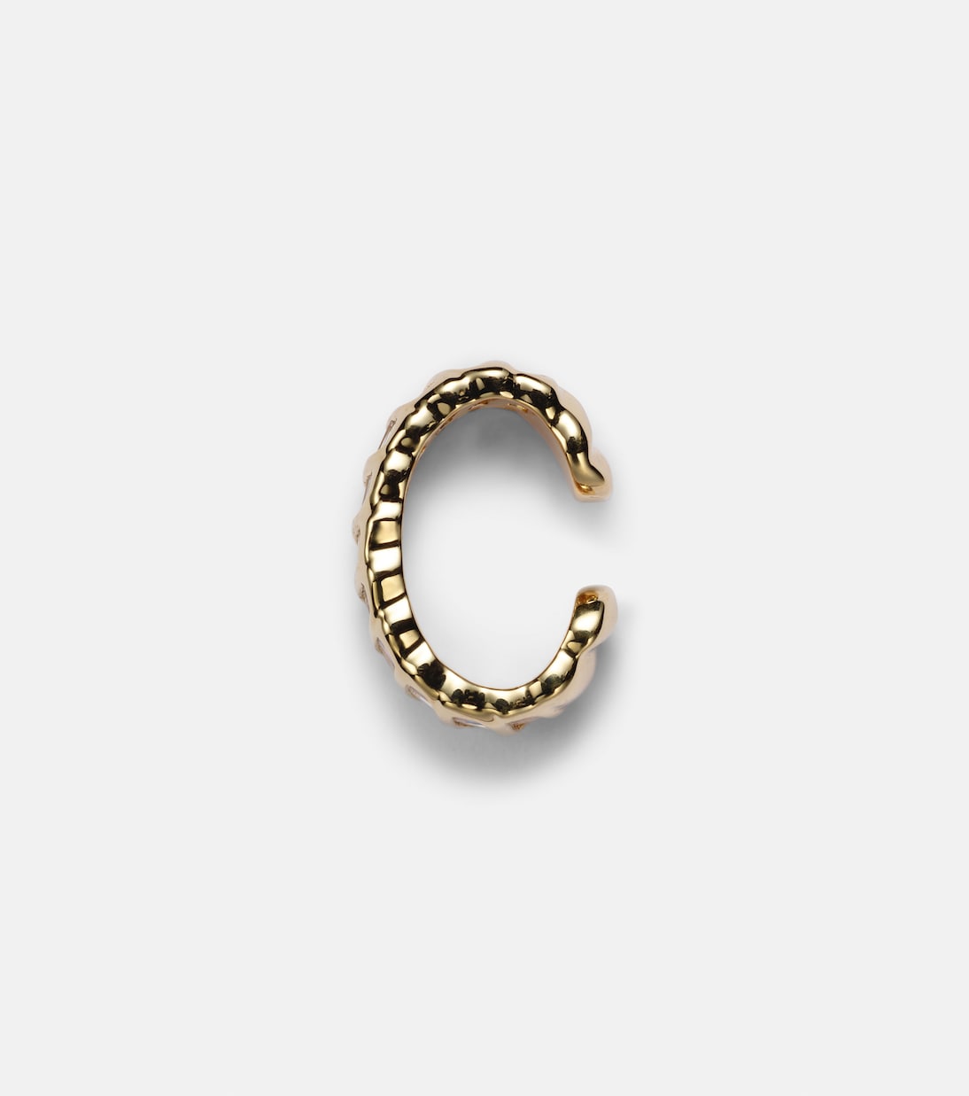 Boucle d'oreille unique Zoe en or 18 ct et diamants | Anita Ko