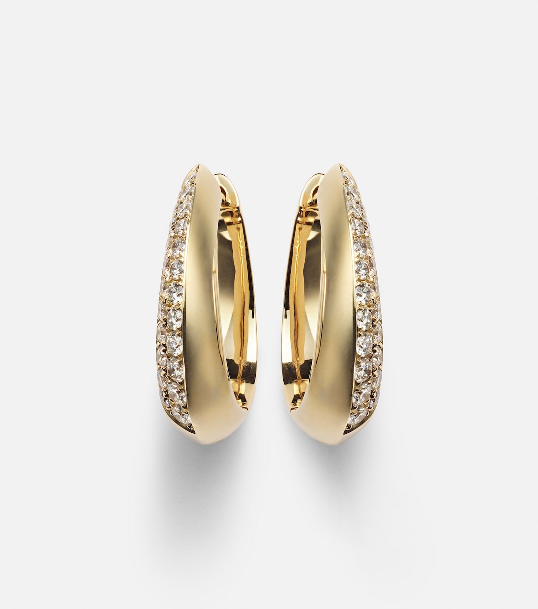 Boucles d'oreilles réversibles en or 18 ct et diamants | Anita Ko