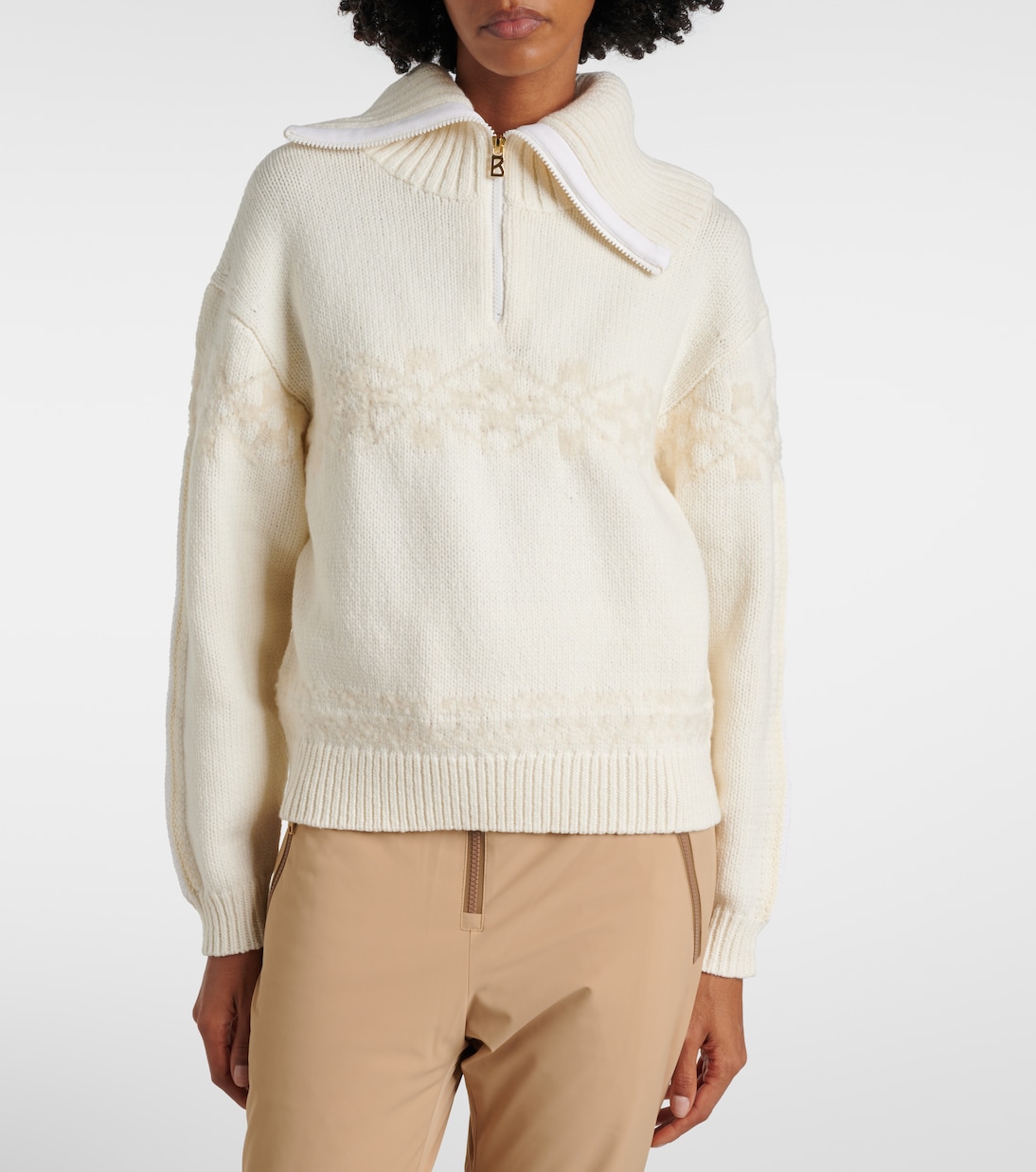 Skipullover Elana aus einem Wollgemisch | Bogner