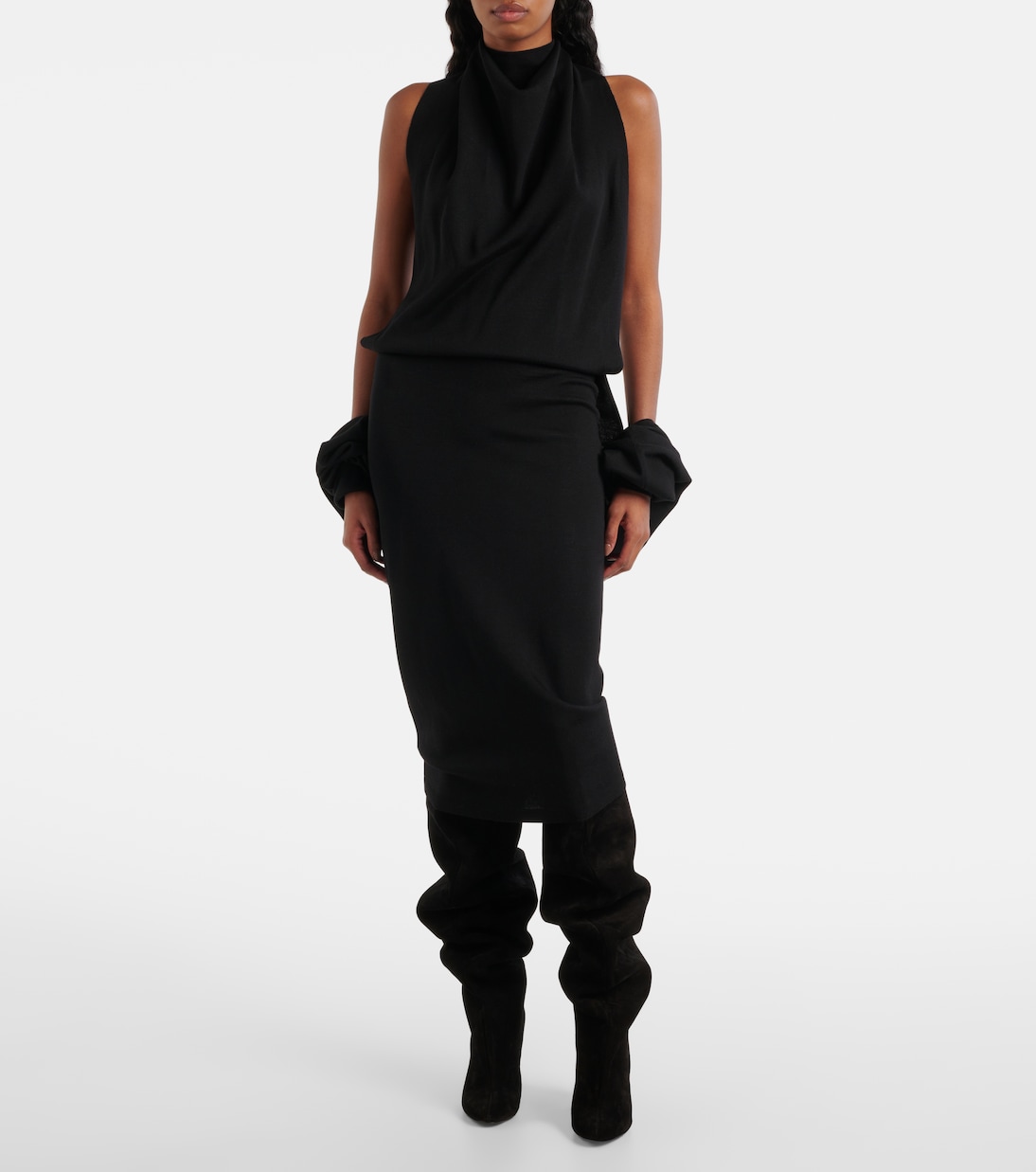 Abito midi con cut-out | Alaïa