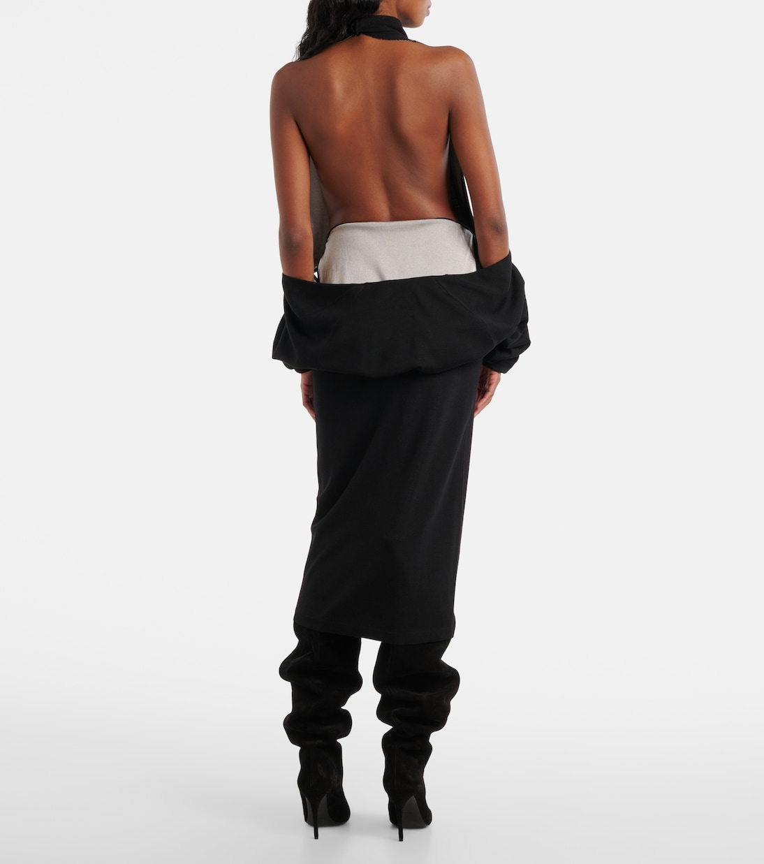 Abito midi con cut-out | Alaïa