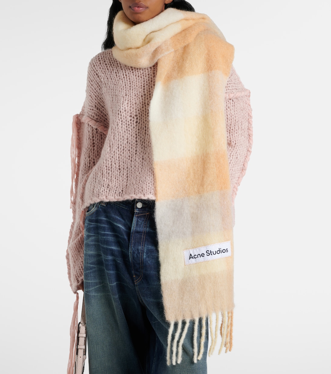 Sciarpa in misto lana, alpaca e mohair | Acne Studios