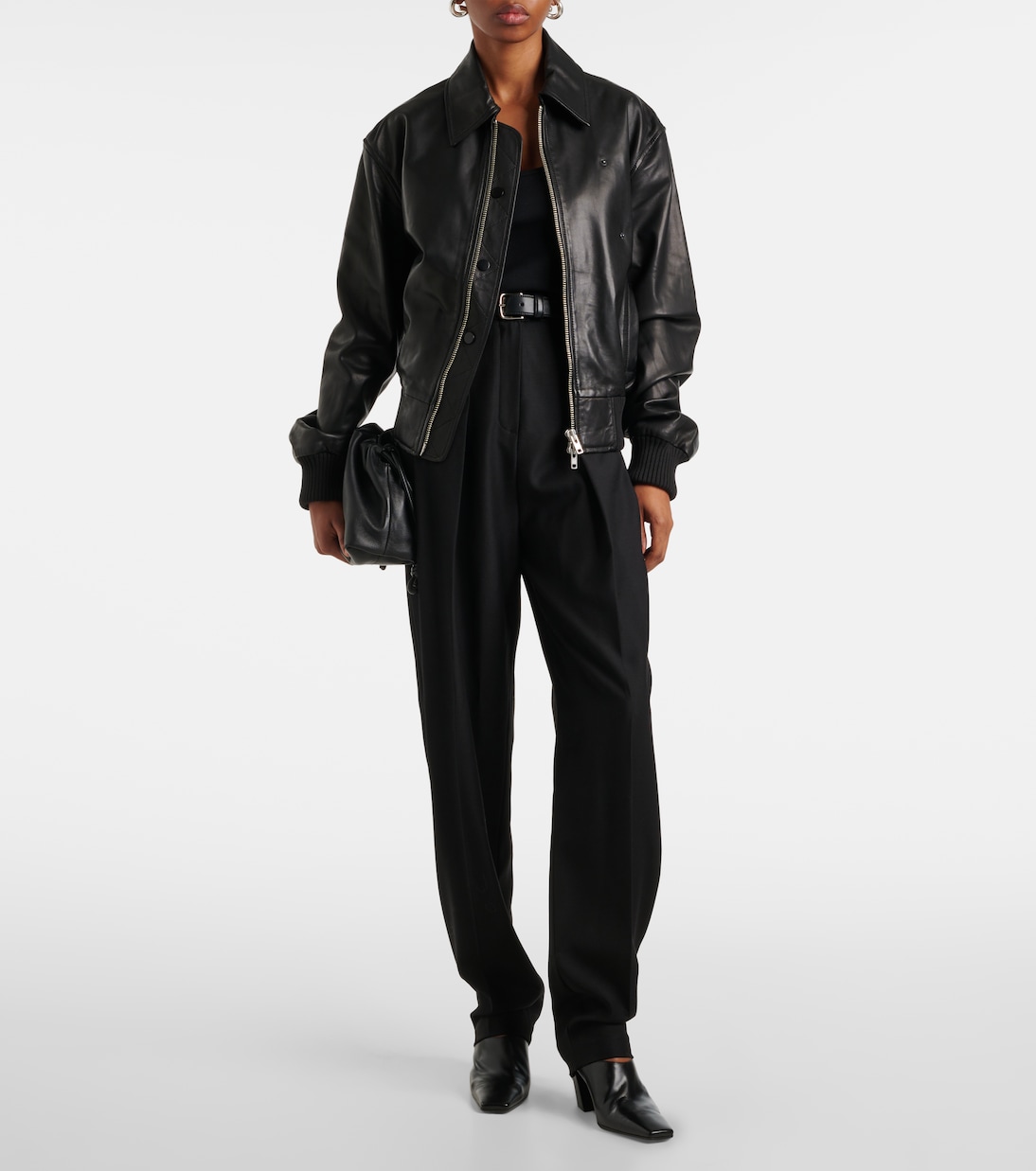 Bomber in pelle | Christopher Esber