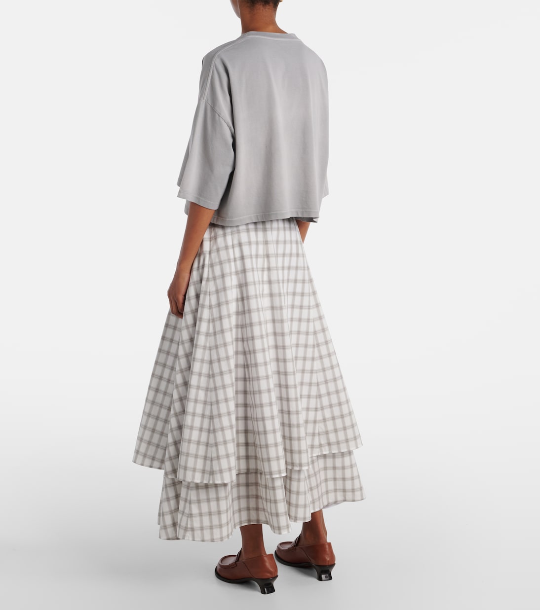 Cropped-Top aus Baumwoll-Jersey | Loewe