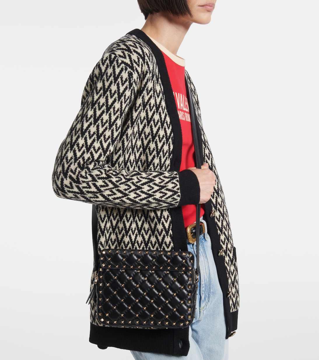 Borsa a tracolla Rockstud Spike Small | Valentino Garavani