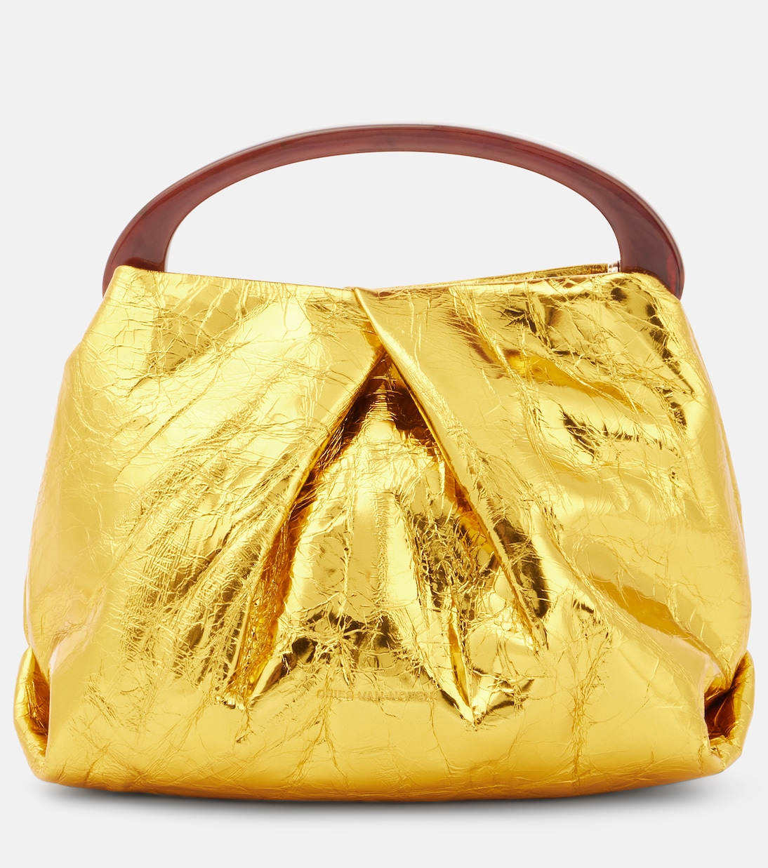 Borsa Mini in pelle metallizzata | Dries Van Noten