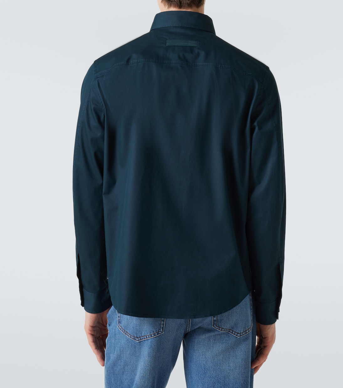 Hemdjacke aus einem Baumwollgemisch | Zegna