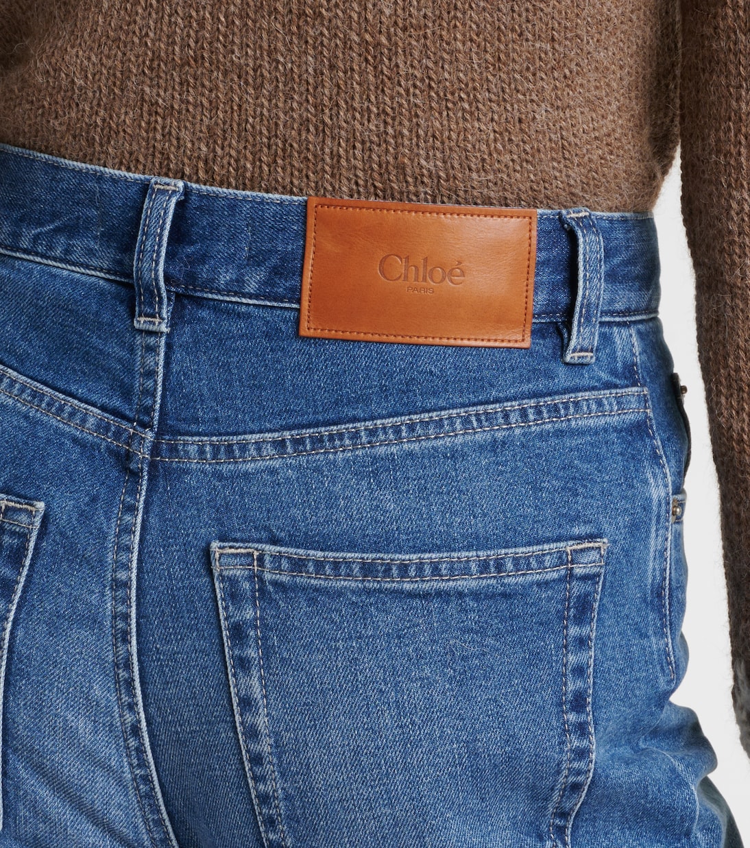 Jeans slim a vita alta | Chloé