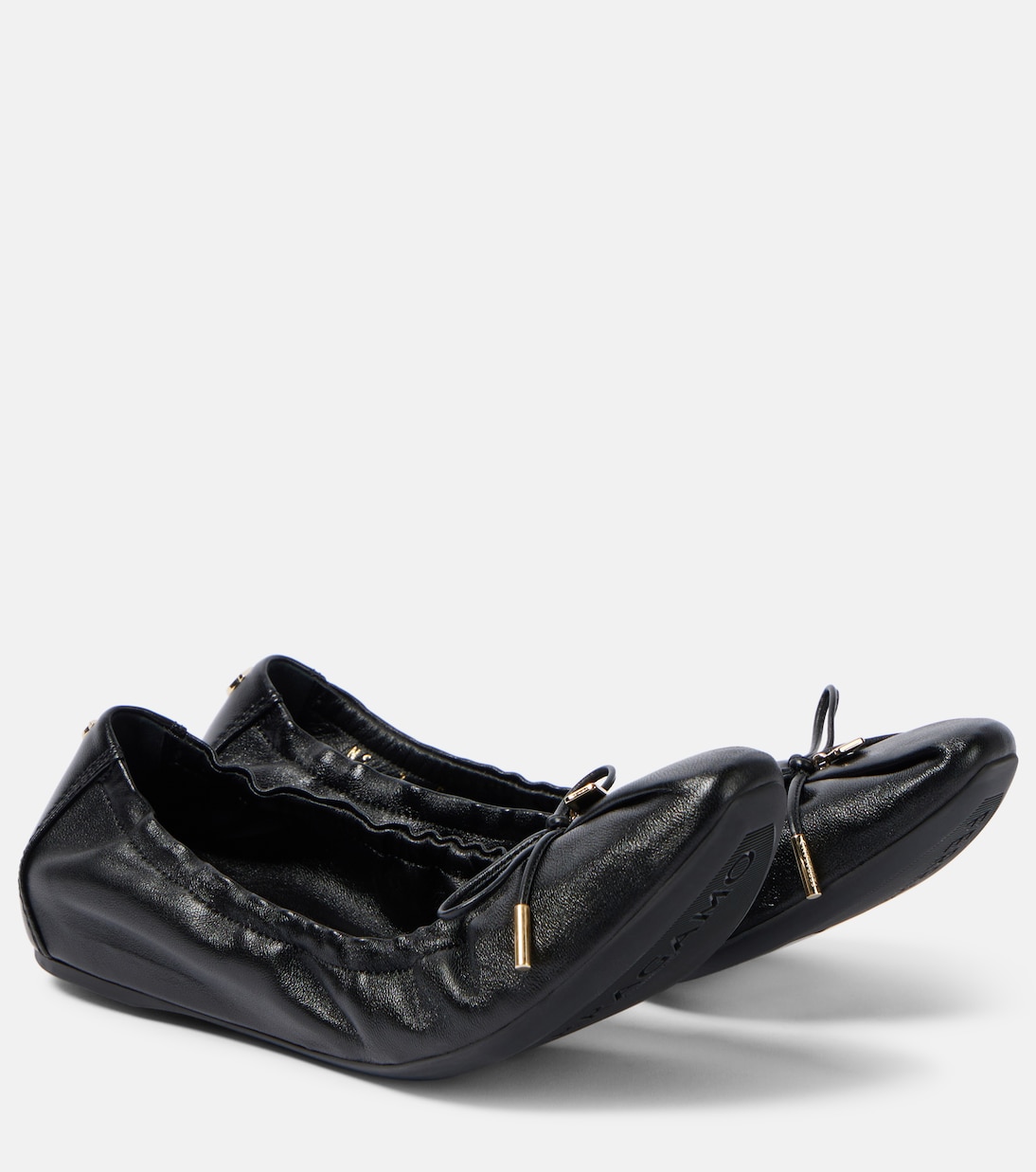 Ballerines Joelle en cuir | Ferragamo