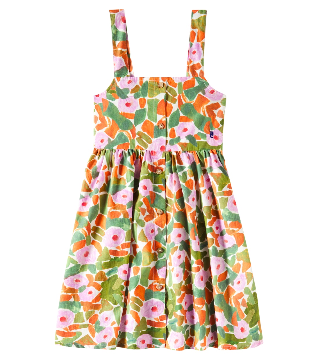 Abito in cotone con stampa floreale | Bobo Choses