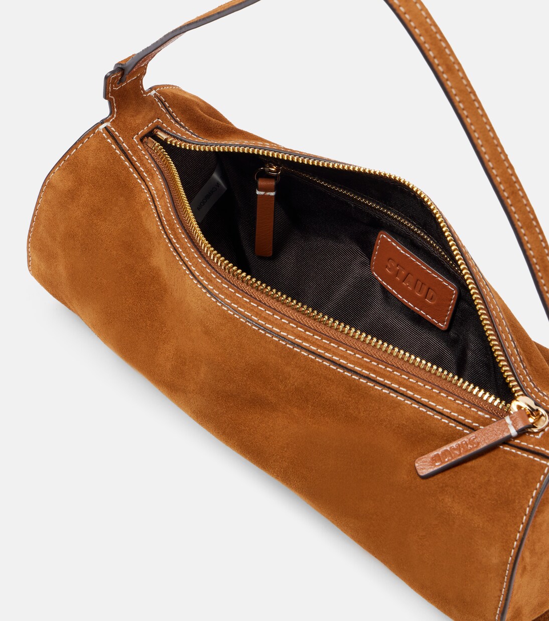 Taru Mini suede shoulder bag | Staud