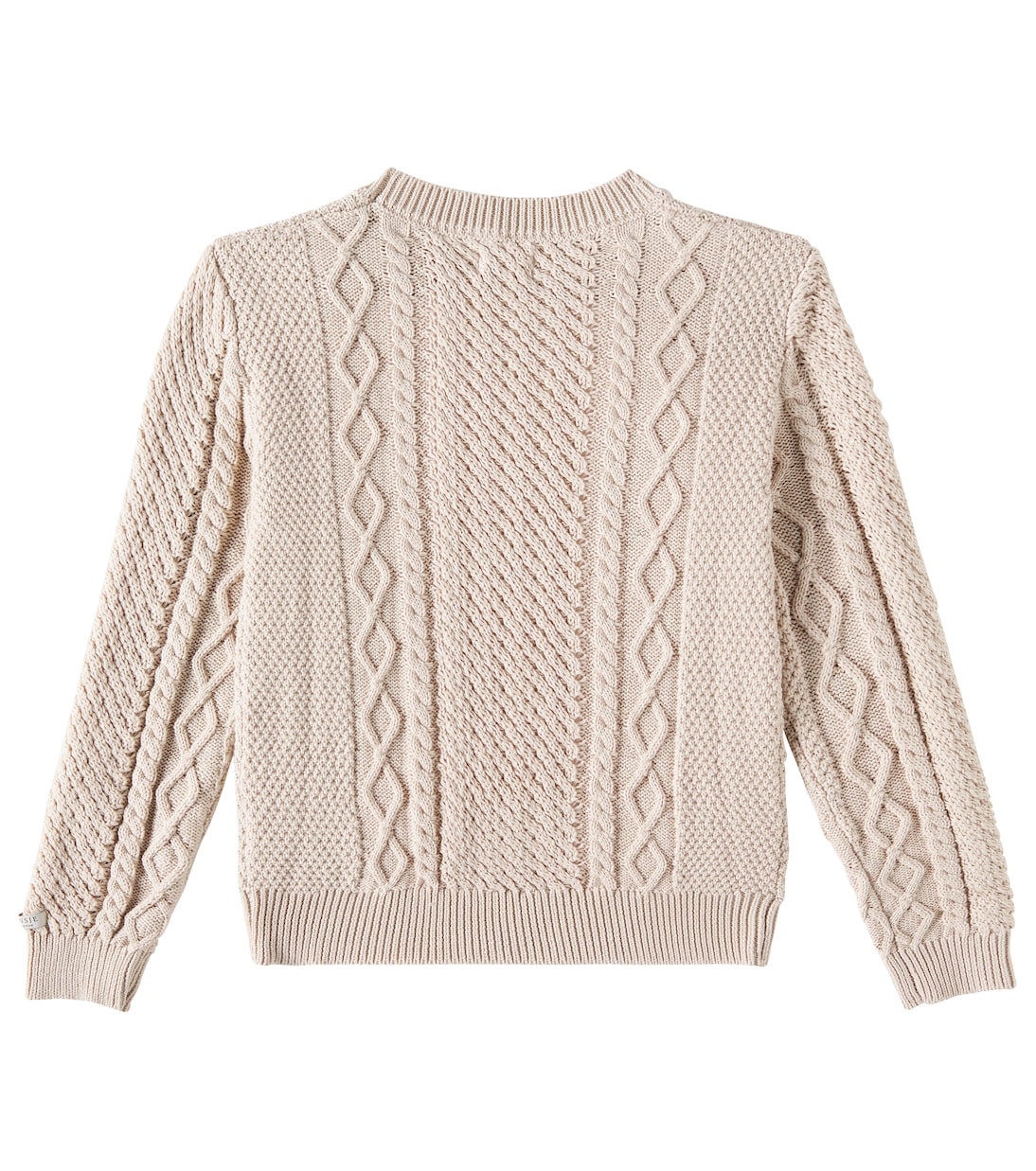 Pullover Romaine in cotone a trecce | Donsje