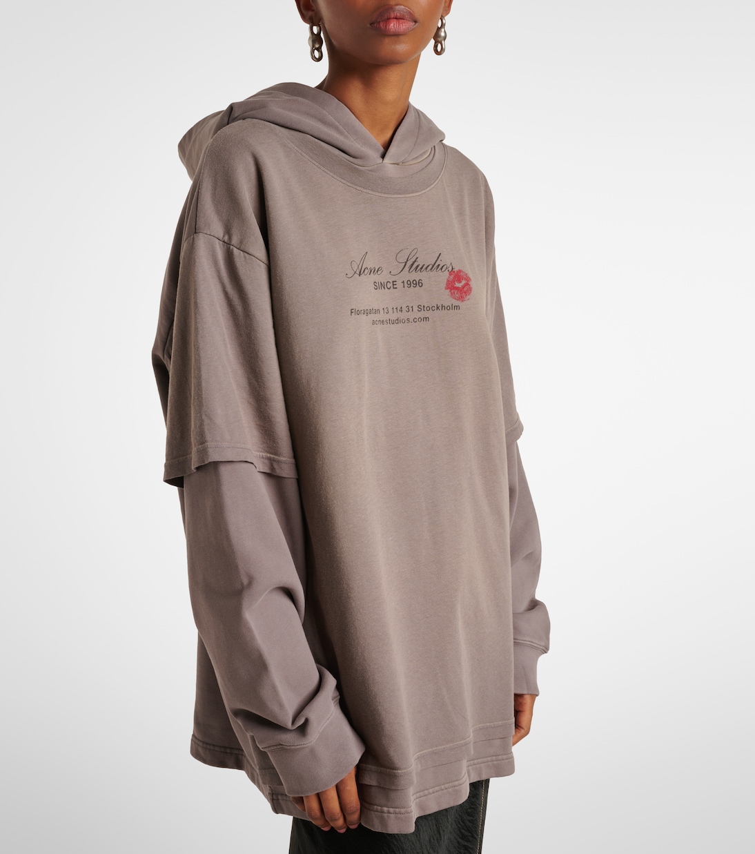 Sudadera con capucha de jersey | Acne Studios
