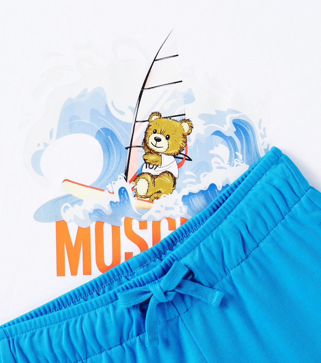 Set Teddy Bear de camiseta y pantalón | Moschino Kids