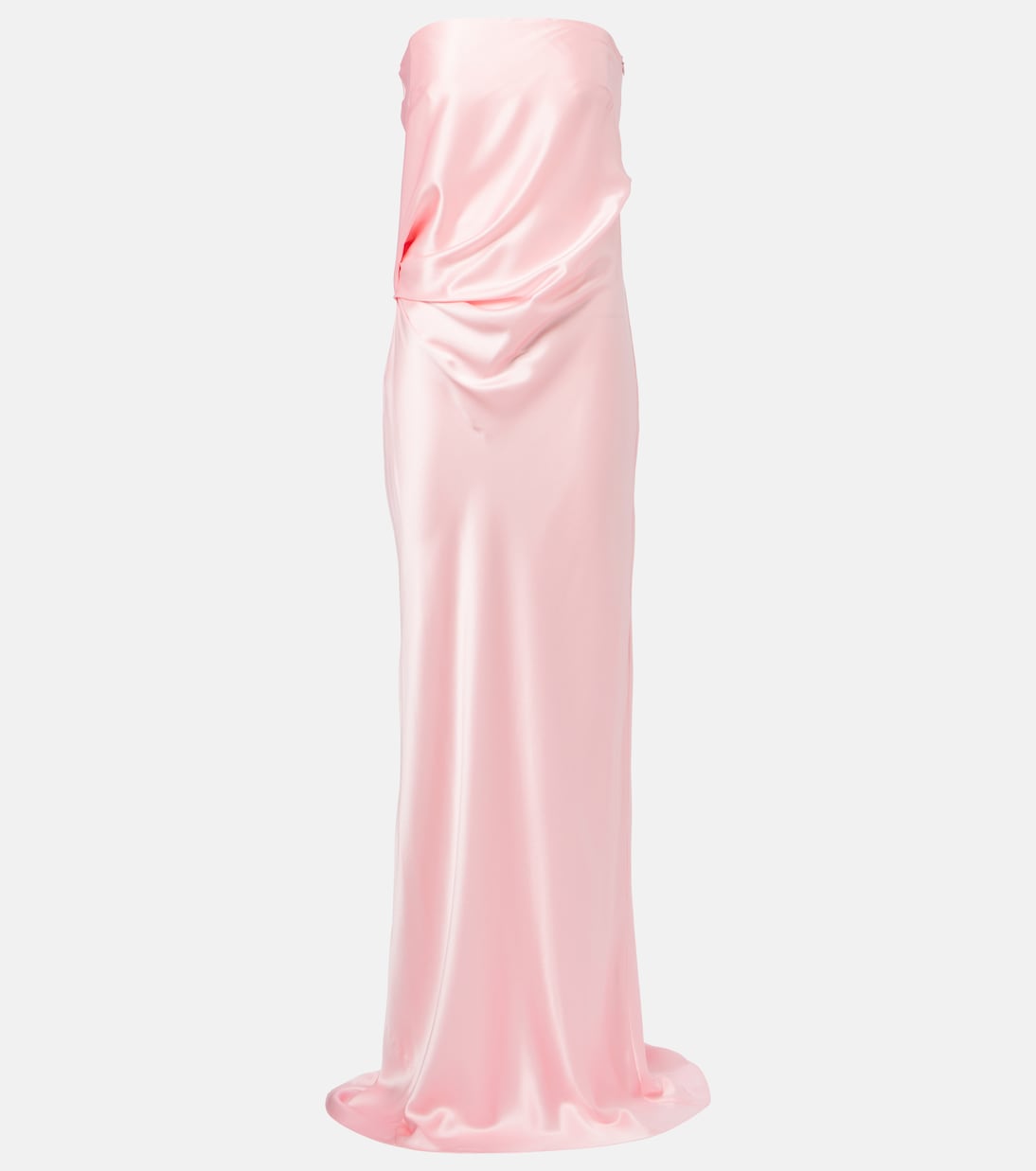 Vestido de fiesta de seda drapeado  | The Sei