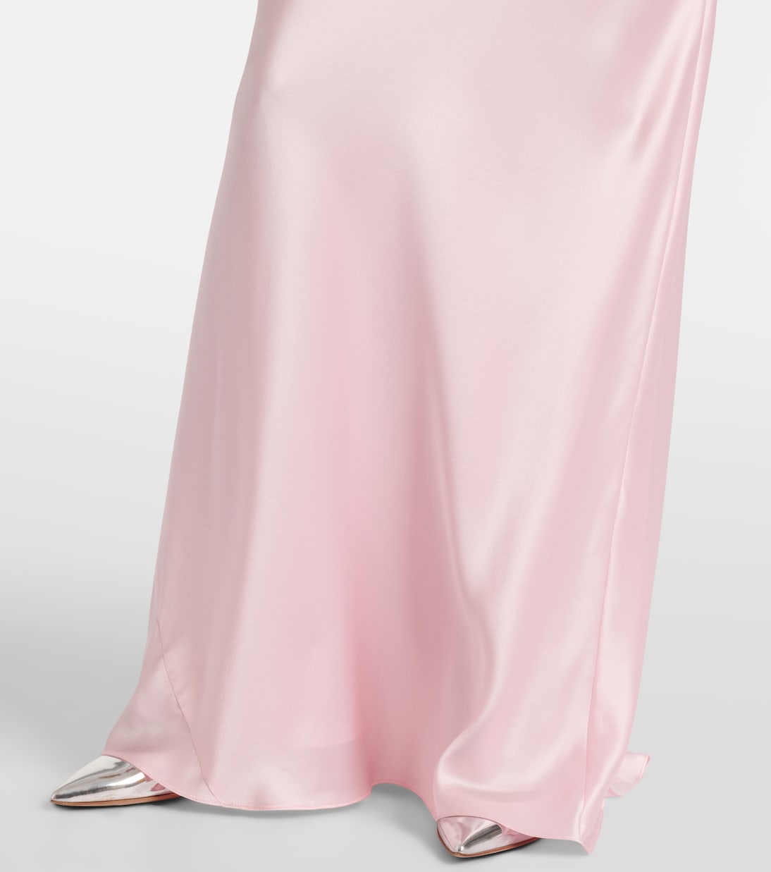 Vestido de fiesta de seda drapeado  | The Sei