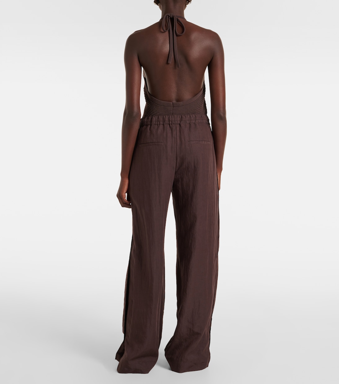 Slit-detail wide-leg pants | Vince