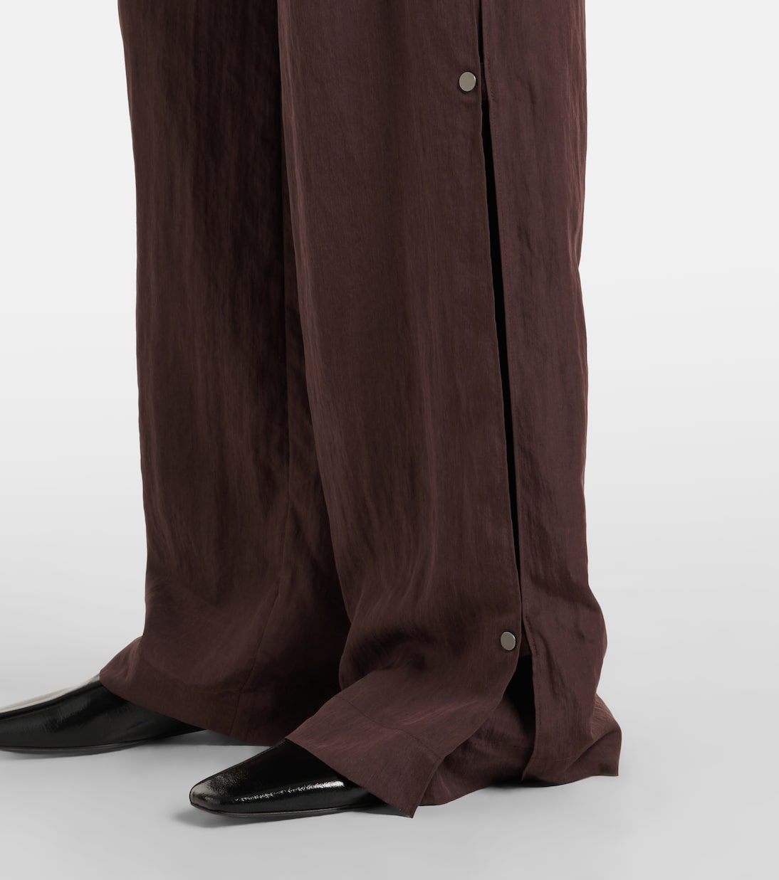 Slit-detail wide-leg pants | Vince