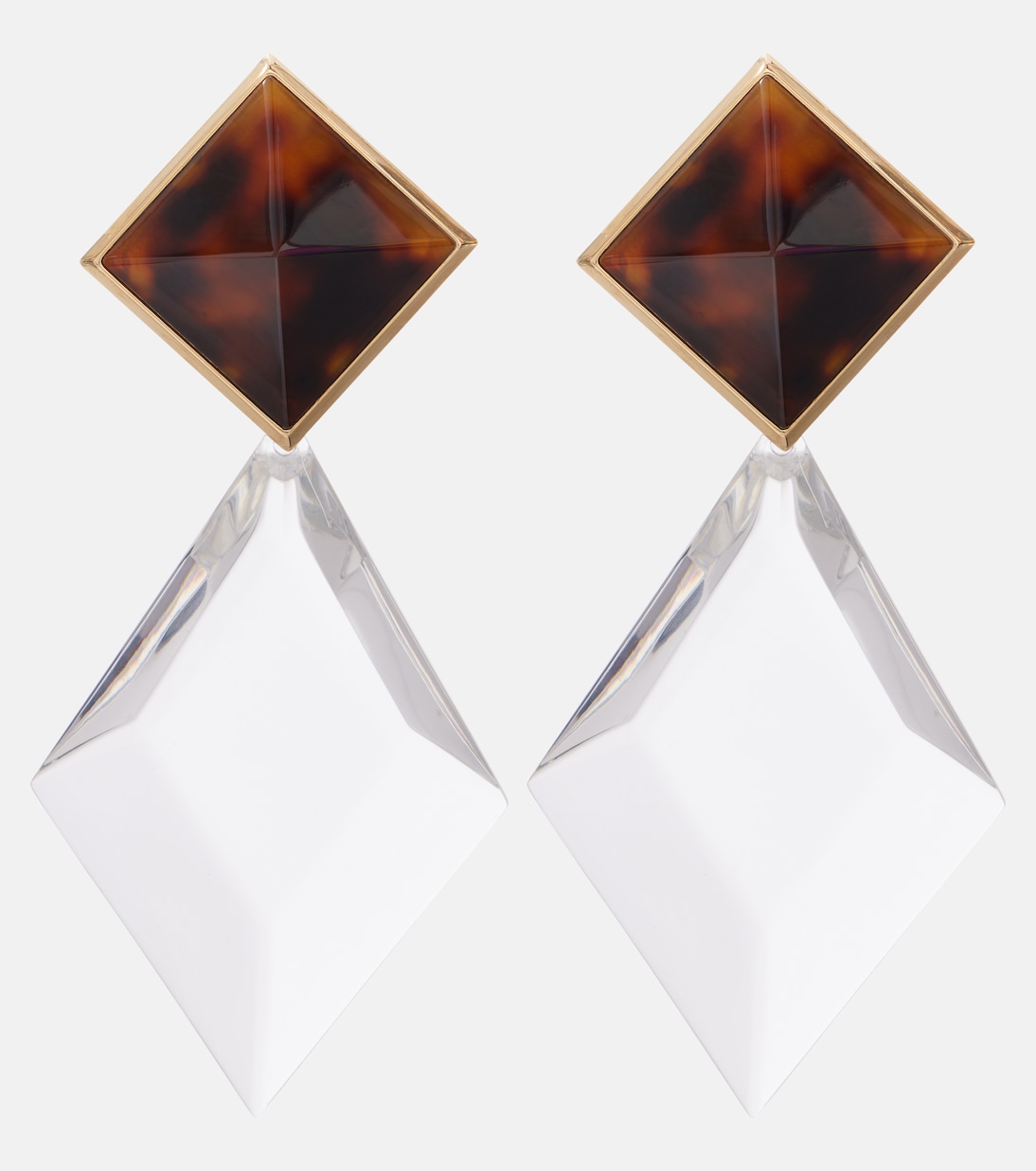 Orecchini a clip Pyramid | Saint Laurent