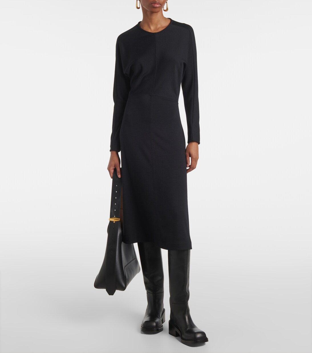 Wool midi dress | Joseph