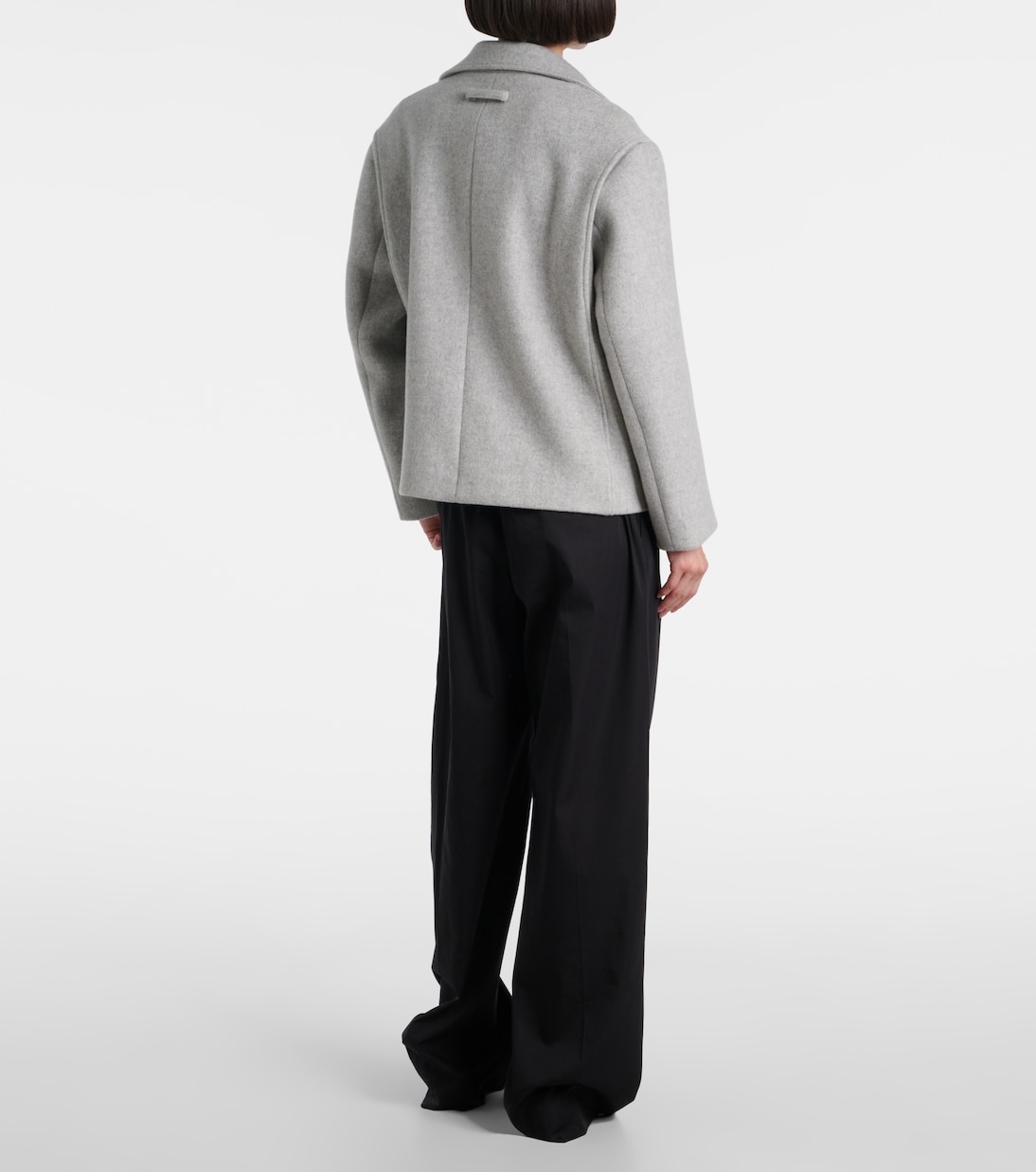 Double-breasted wool coat | Proenza Schouler