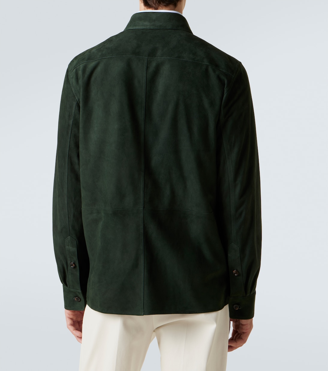 Sobrecamisa Barron de ante | Ralph Lauren Purple Label