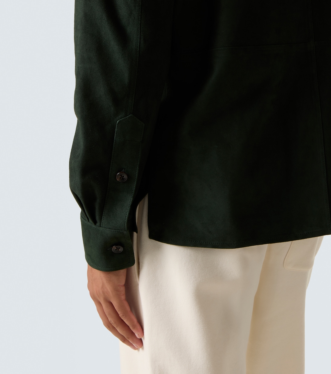 Barron suede overshirt | Ralph Lauren Purple Label