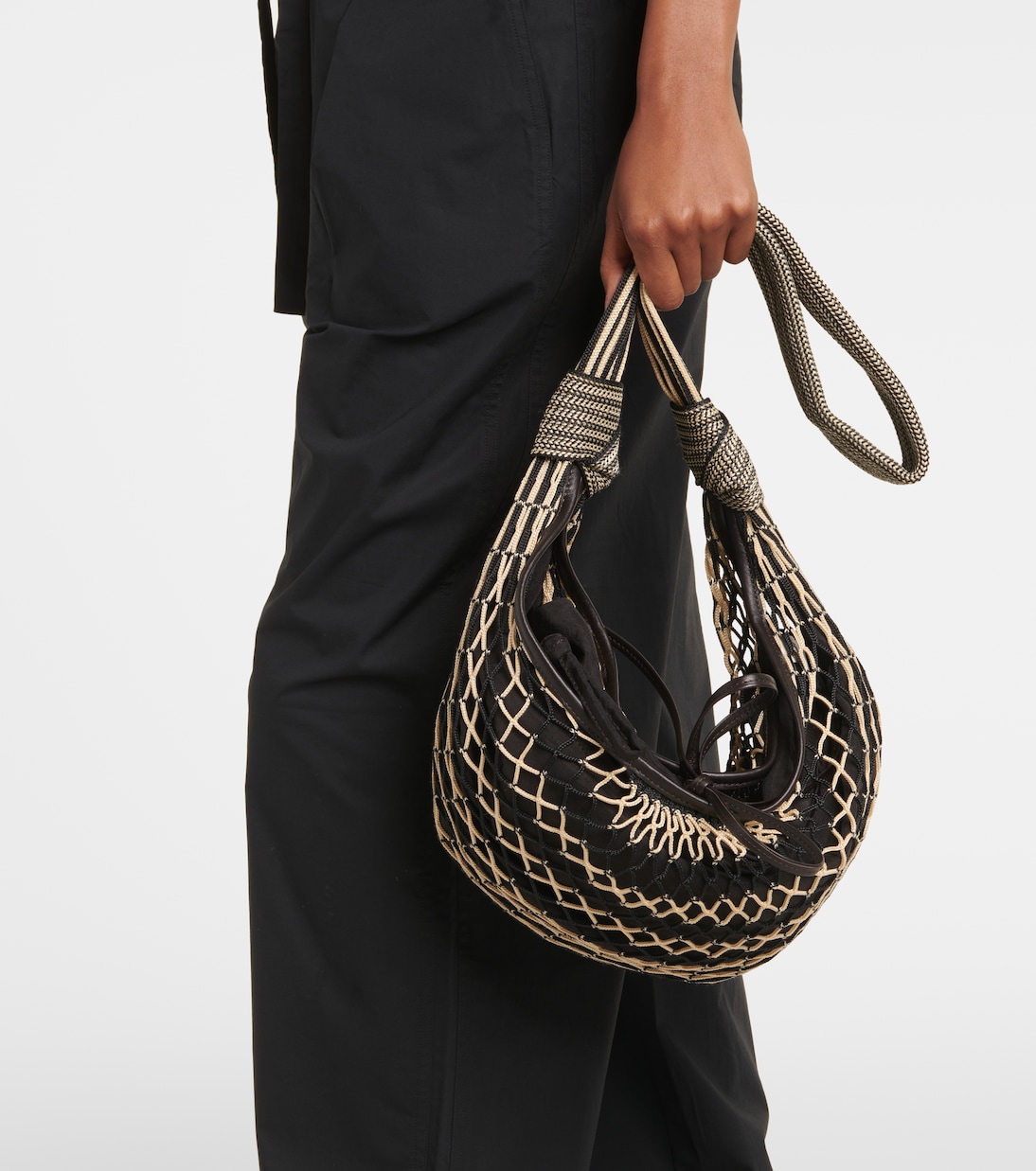 x Filt Croissant mesh shoulder bag | Lemaire