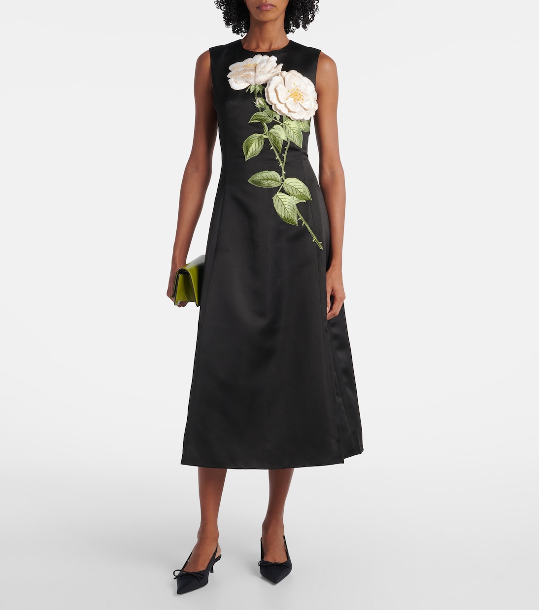 Verzierte Robe Cleo | Leo Lin