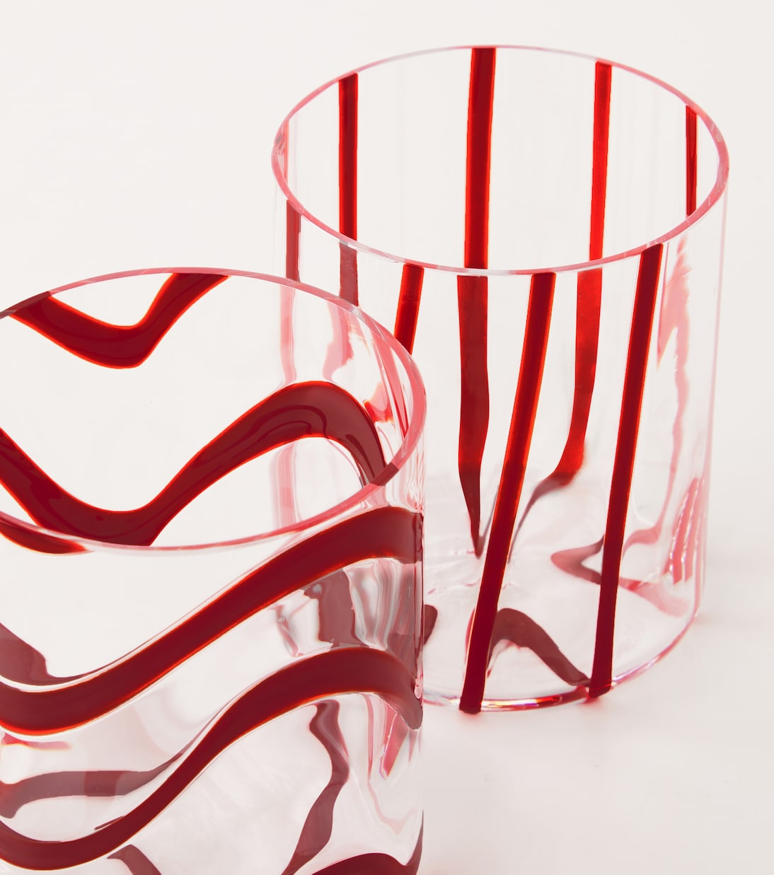Cyrus Set of 2 glass tumblers | NasonMoretti