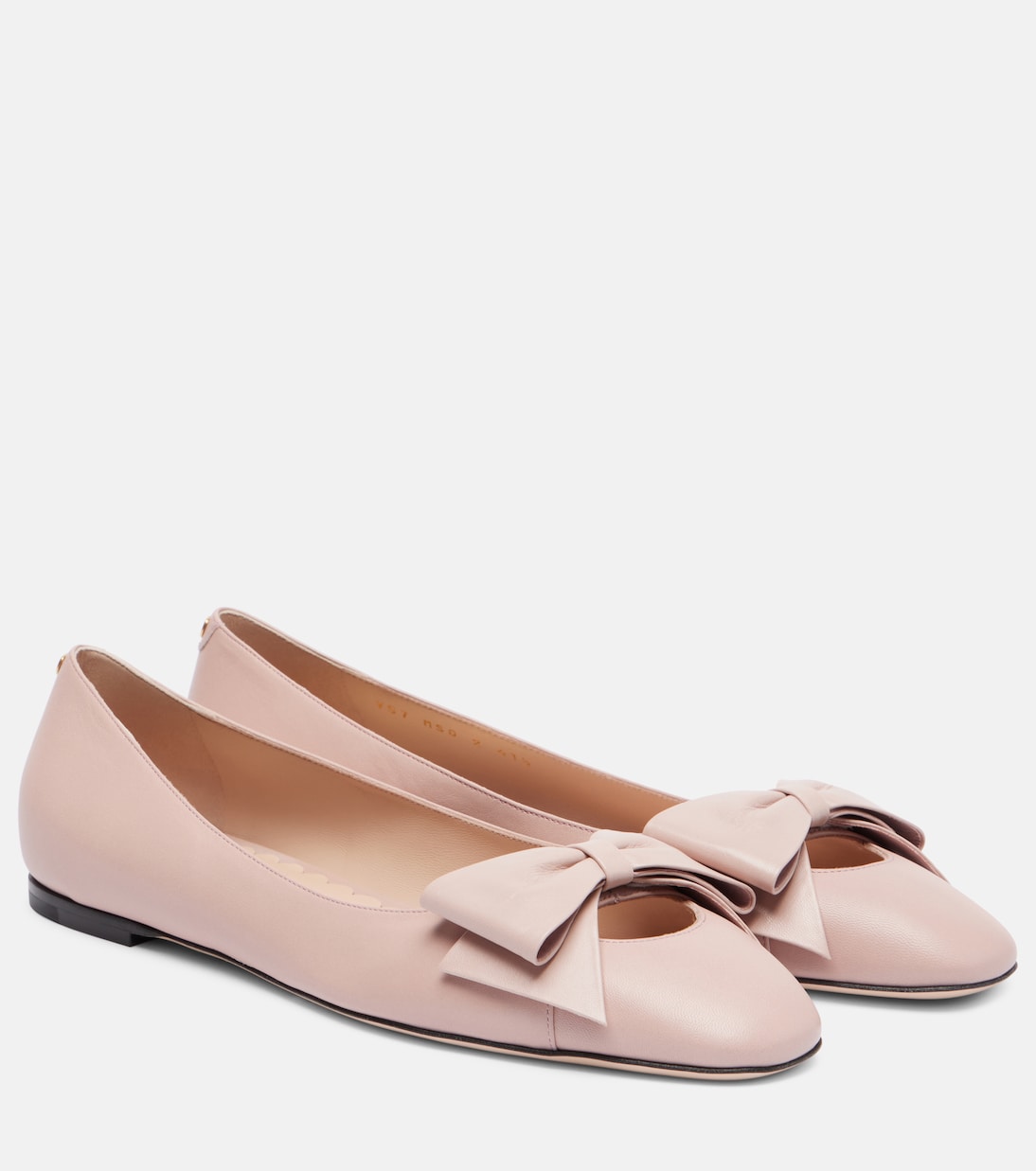 Bowow leather ballet flats | Valentino Garavani