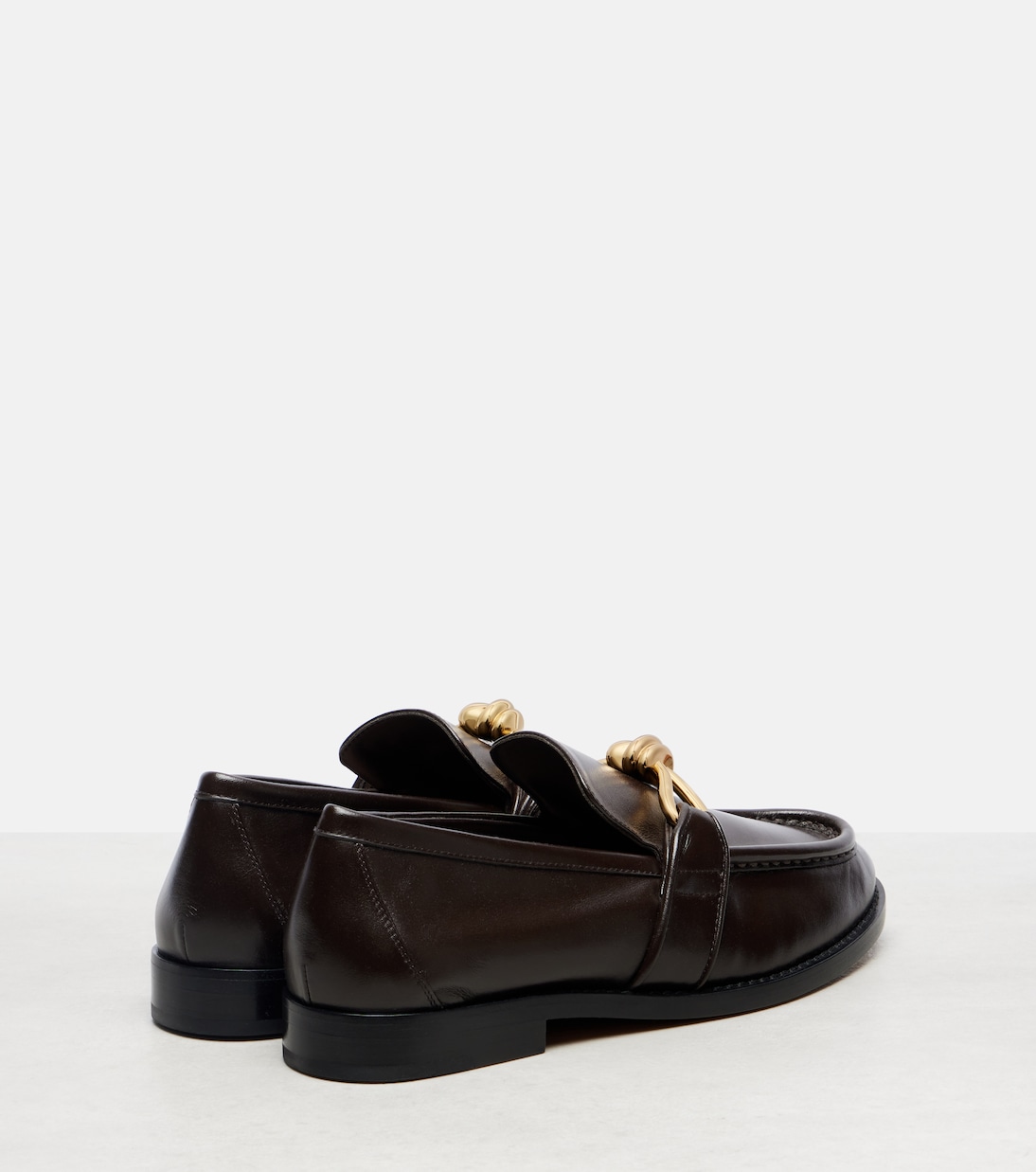Mocassins Astaire Knot en cuir | Bottega Veneta