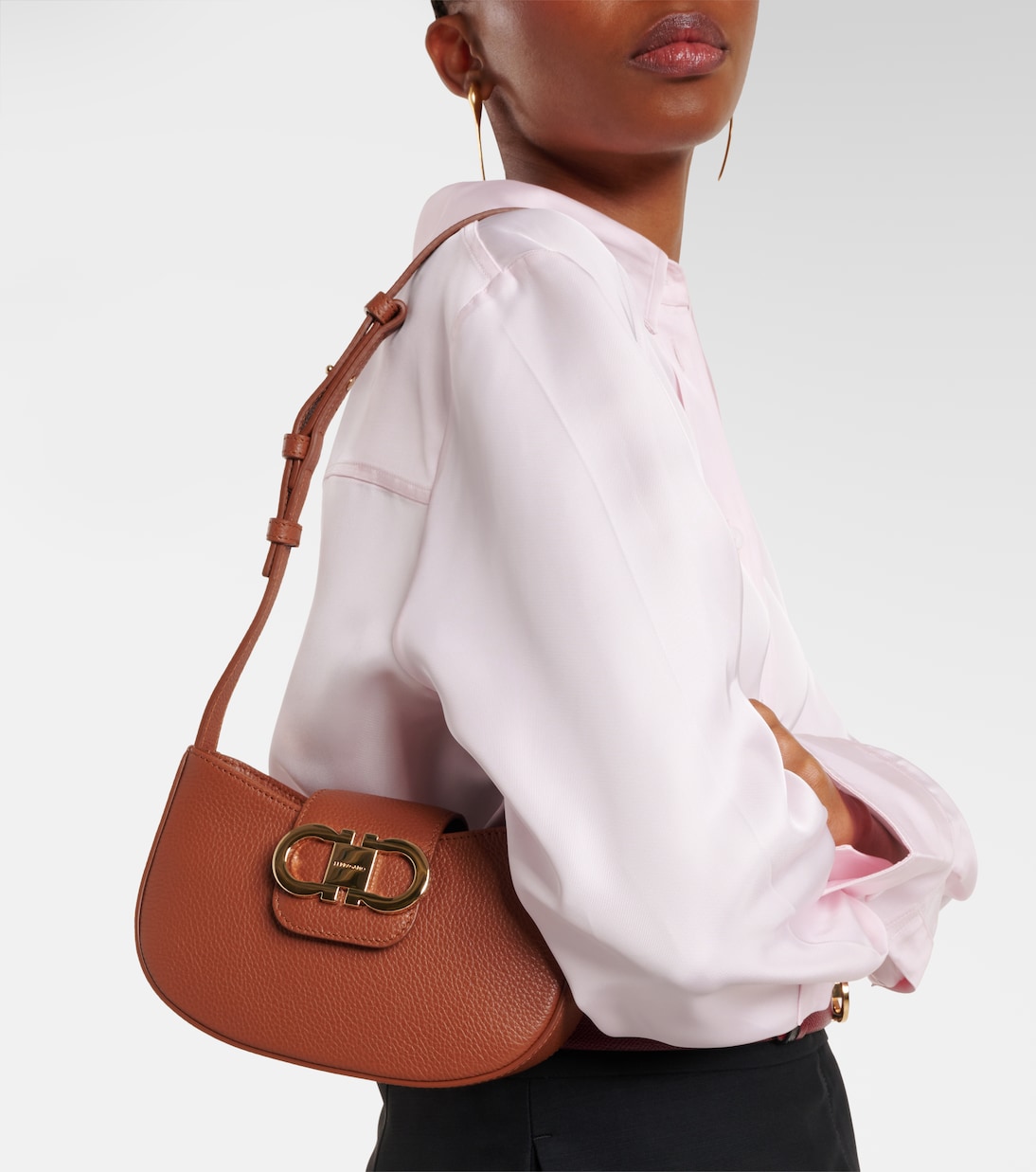 Borsa a spalla Gabry in pelle | Ferragamo
