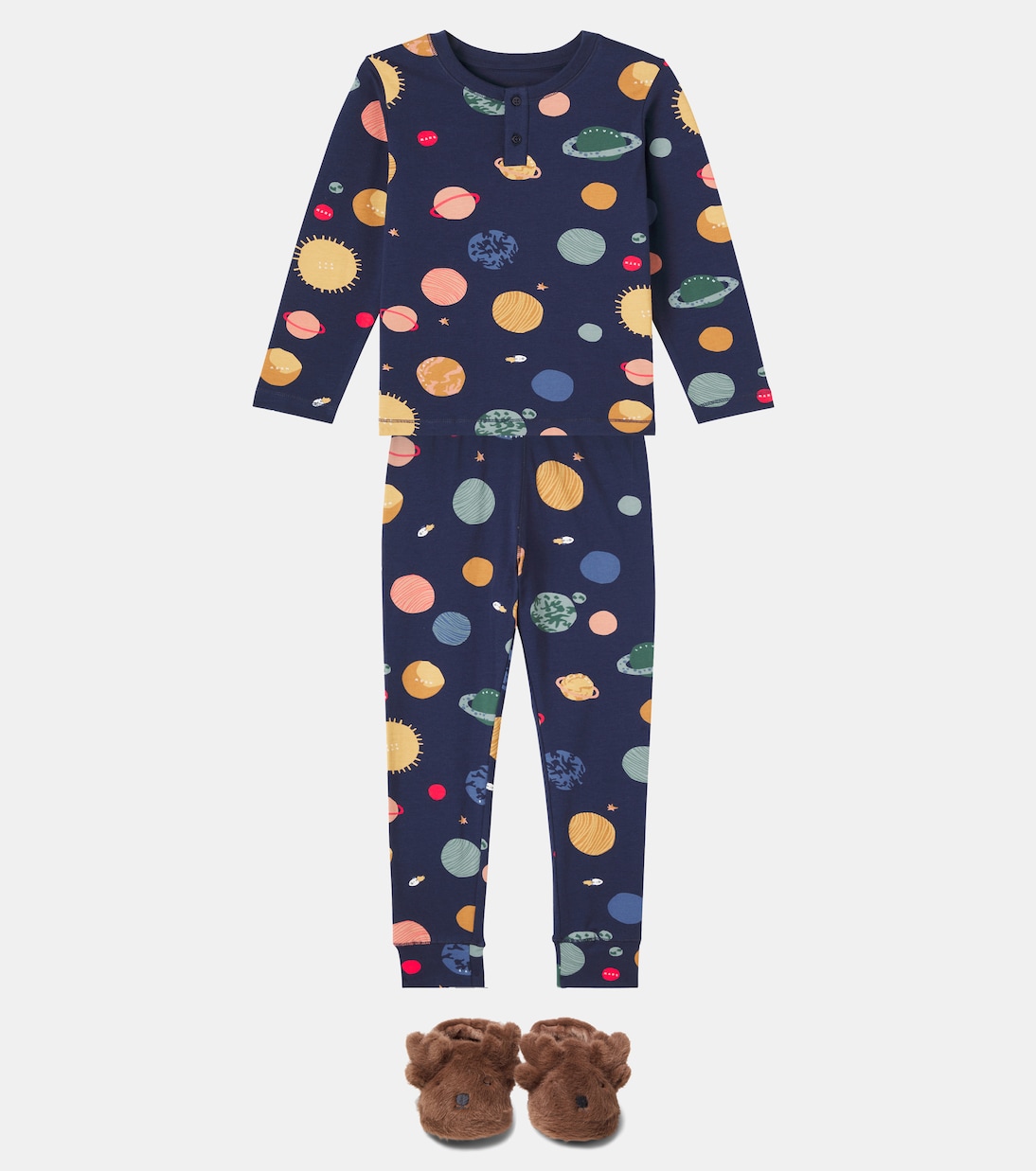 Wilhelm printed cotton-blend pajamas | Liewood