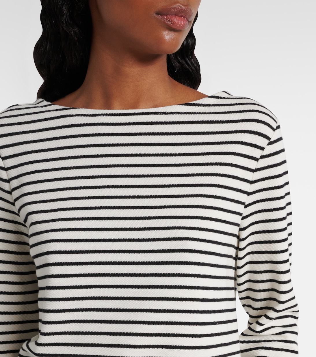 Hovey striped top | Veronica Beard