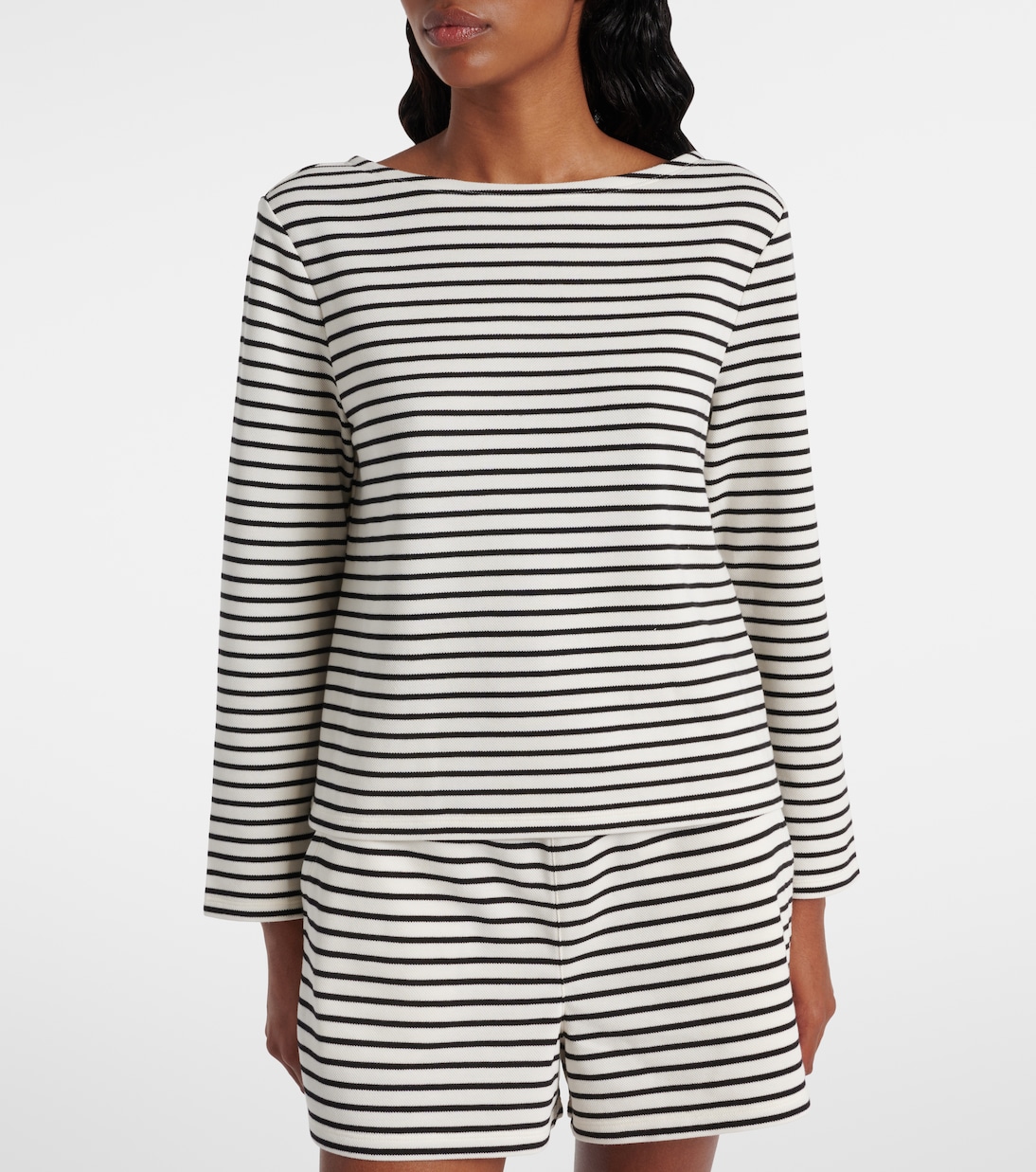 Hovey striped top | Veronica Beard