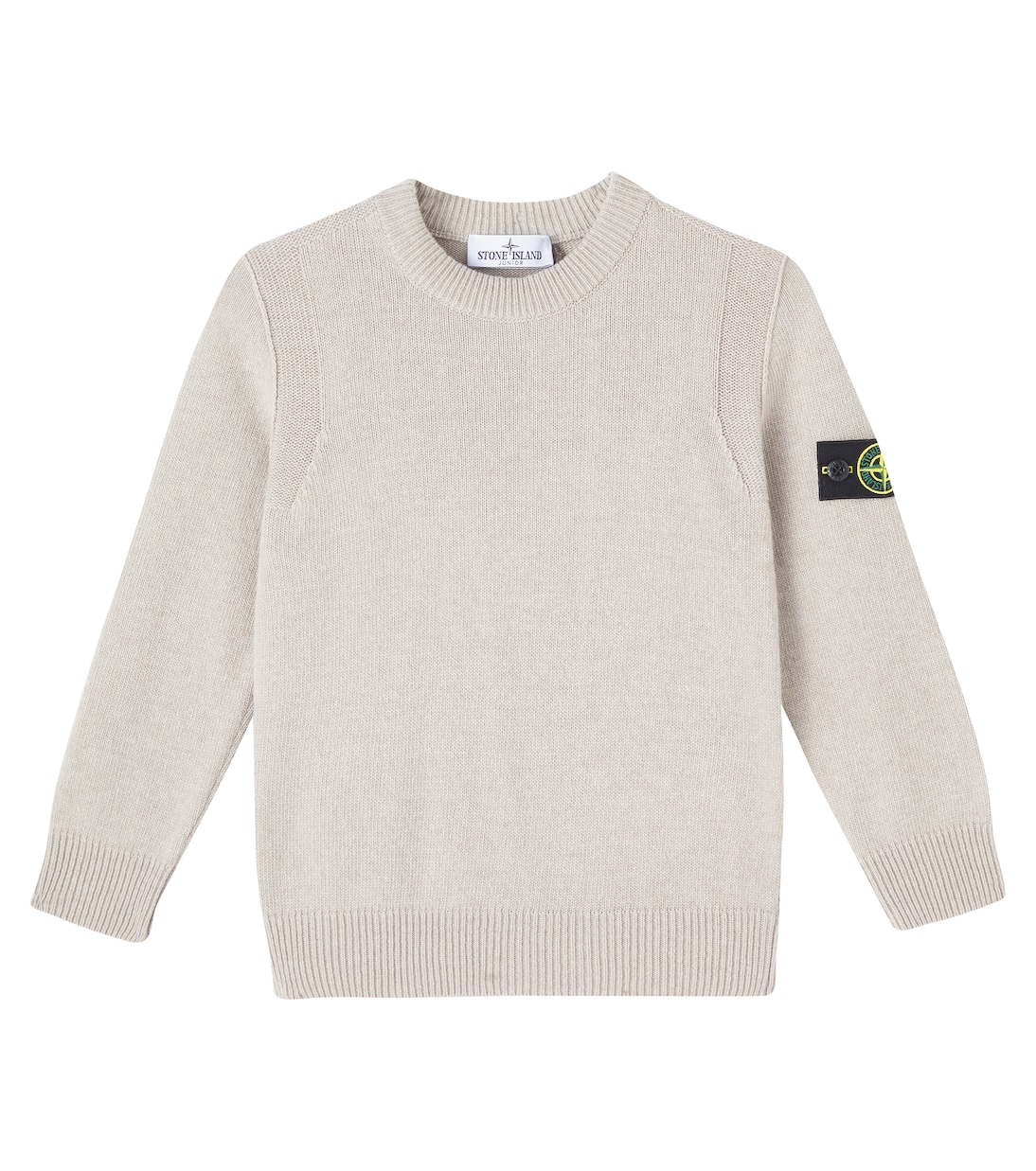 Jersey Compass en mezcla de lana y cachemir | Stone Island Junior