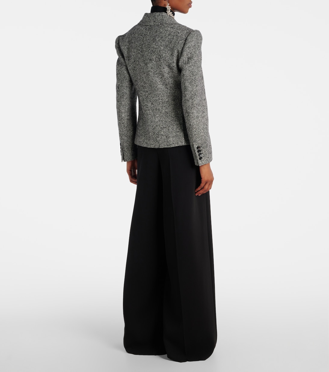 Salmone wool and silk blazer | Max Mara