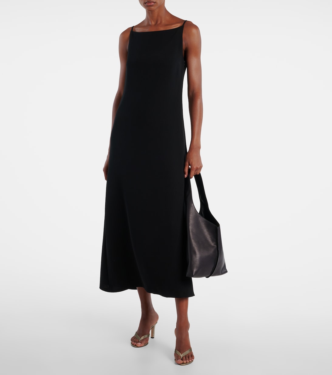 Sacha velvet thong sandals  | The Row