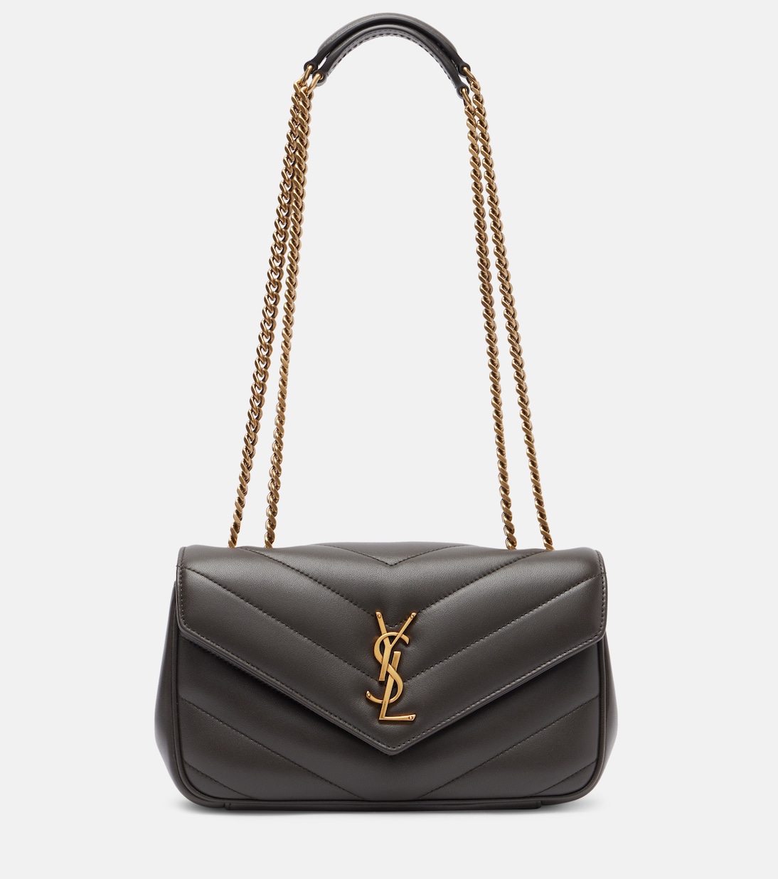 Loulou Small leather shoulder bag | Saint Laurent