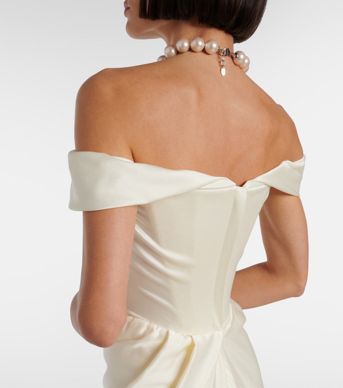 Nova Cora draped satin minidress | Vivienne Westwood