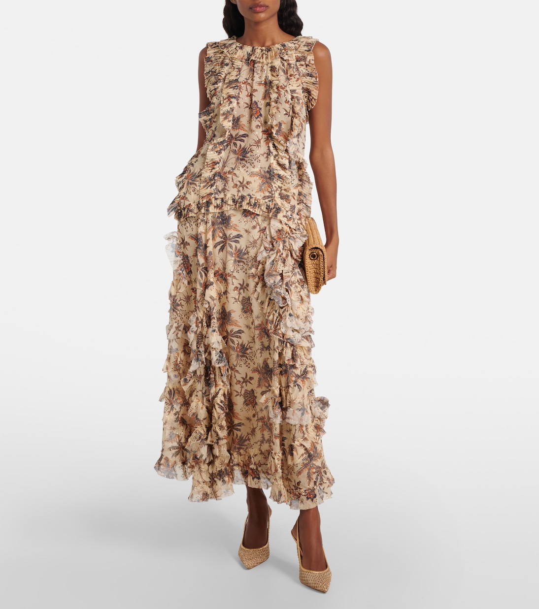 Slingback-Pumps Itaca 95 mit Leder | Gianvito Rossi