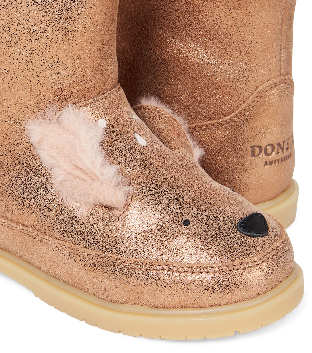 Eloniek glitter leather boots | Donsje