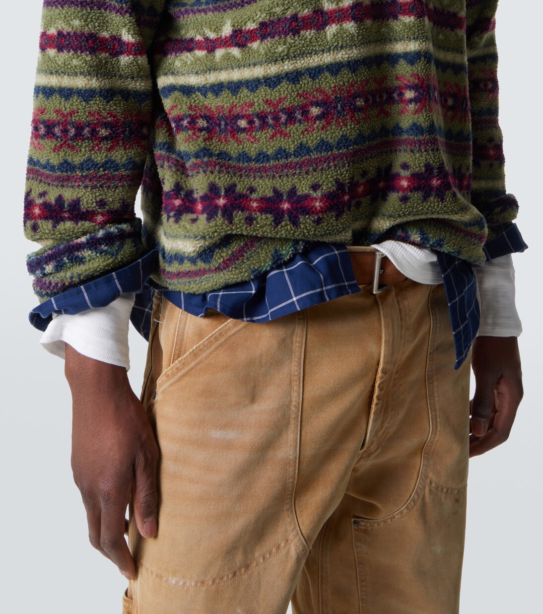 Printed teddy jacket | Polo Ralph Lauren