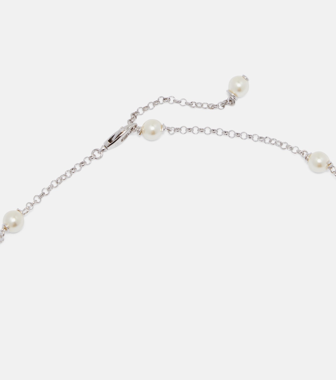 Halskette Ovalette mit Swarovski®-Kristallen | Valentino